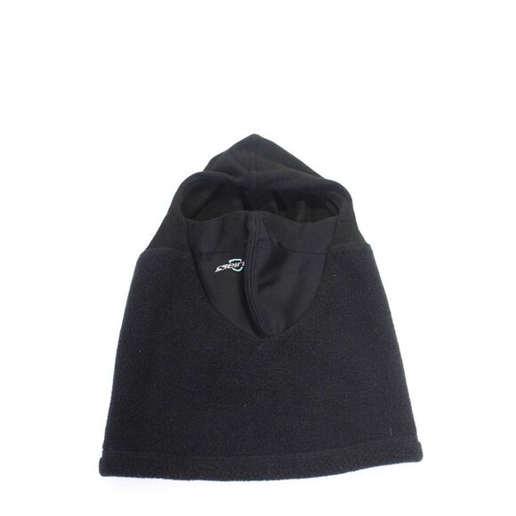 Serius Mens Fleece Logo Ski Face Mask Hat Black One Size - Picture 1 of 4